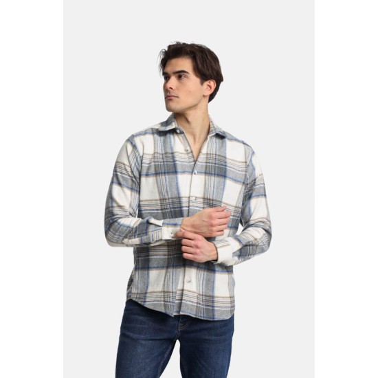 PACO&CO 2498504 Πουκάμισο καρό Overshirt OFFWHITE