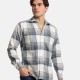PACO&CO 2498504 Πουκάμισο καρό Overshirt OFFWHITE