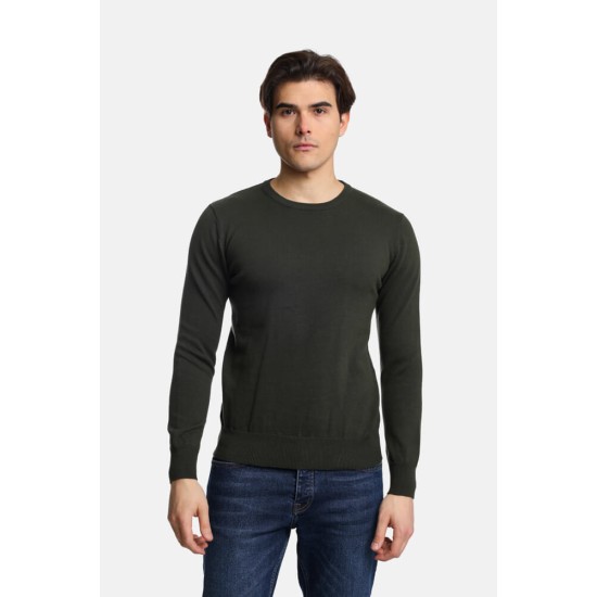 PACO&CO 2498001 KHAKI Ανδρικό Πουλόβερ 