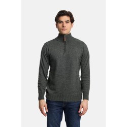 PACO&CO 2498009 ΚΗΑΚΙ Ανδρικό πουλόβερ με φερμουάρ 