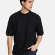 Ανδρικό oversized κοντομάνικο PACO&CO 2481032 BLACK