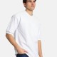 Ανδρικό oversized κοντομάνικο PACO&CO 2481032 WHITE