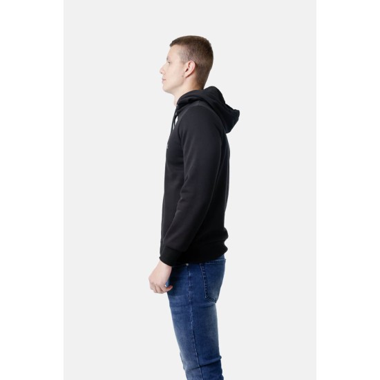 Ανδρικό φούτερ με κουκούλα PACO&CO 2581070 BLACK