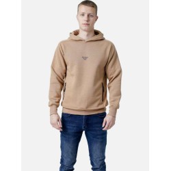 Ανδρικό φούτερ με κουκούλα PACO&CO 2581083 CAMEL