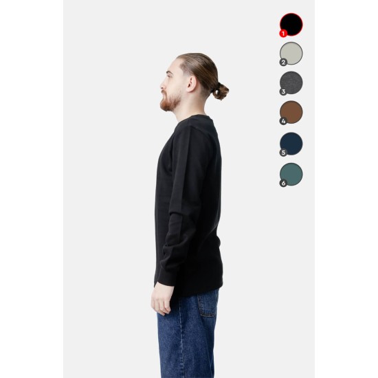 PACO&CO 2481089 BLACK Μπλούζα πικέ με λαιμόκοψη