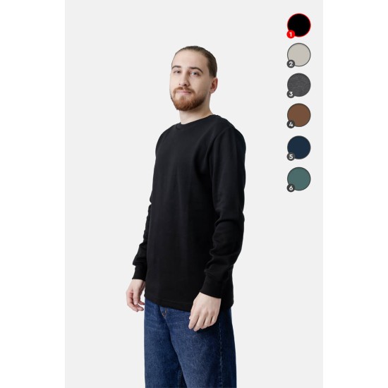 PACO&CO 2481089 BLACK Μπλούζα πικέ με λαιμόκοψη