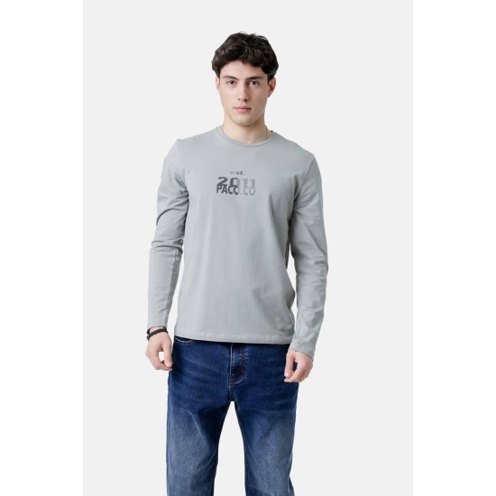 PACO&CO 2581020 GREY Μπλούζα με μακρύ μανίκι