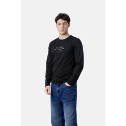 PACO&CO 2581026 BLACK Μπλούζα με μακρύ μανίκι