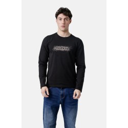 PACO&CO 2581030 BLACK Μπλούζα με μακρύ μανίκι