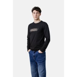 PACO&CO 2581030 BLACK Μπλούζα με μακρύ μανίκι