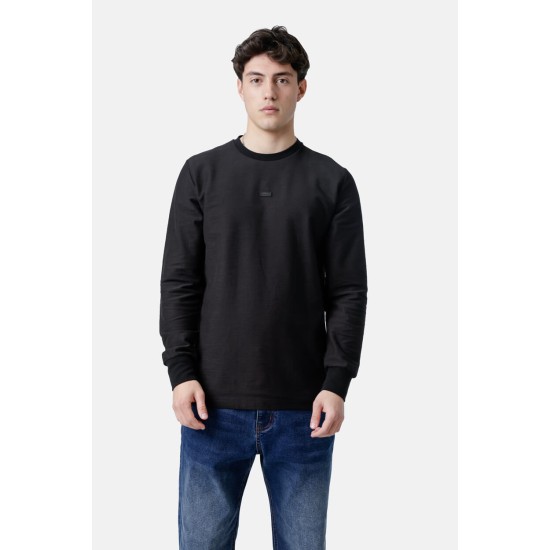 PACO&CO 2581093 BLACK Μπλούζα με μακρύ μανίκι