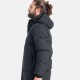PACO&CO 2598204 BLACK Ανδρικό PARKA με αποσπώμενη κουκούλα