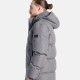 PACO&CO 2598204 GREY Ανδρικό PARKA με αποσπώμενη κουκούλα