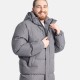PACO&CO 2598204 GREY Ανδρικό PARKA με αποσπώμενη κουκούλα