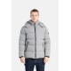 PACO&CO 2598219 GREY Ανδρικό puffer με αποσπώμενη κουκούλα