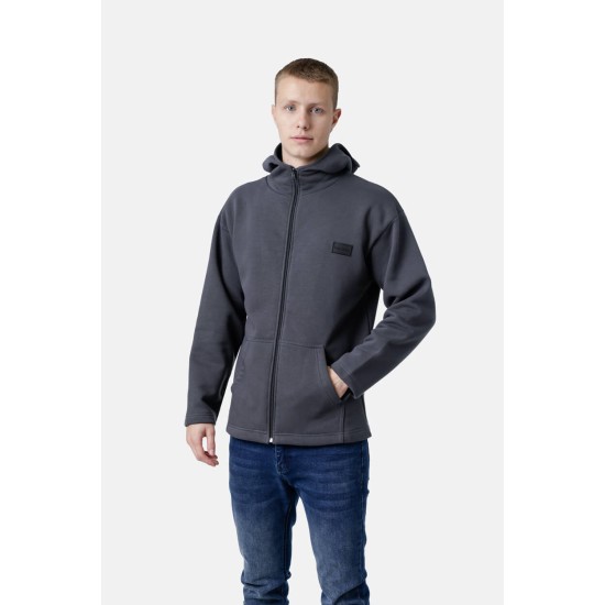 PACO&CO 2581103 GREY Ανδρική ζακέτα OVERSIZED 