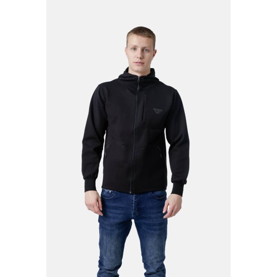 PACO&CO 2581105 BLACK Ανδρική ζακέτα Scuba