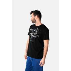 Ανδρικό T-shirt PACO&CO 2531044 BLACK