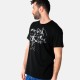 Ανδρικό T-shirt PACO&CO 2531044 BLACK