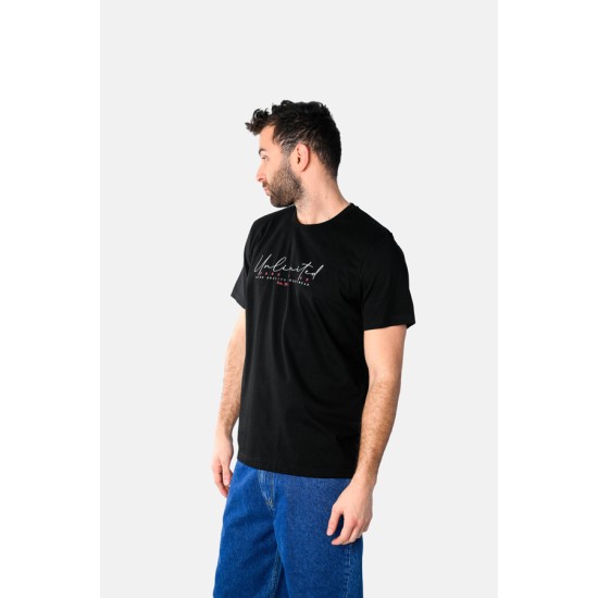 Ανδρικό T-shirt PACO&CO 2531036 BLACK 