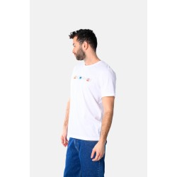 Ανδρικό T-shirt PACO&CO 2531040 WHITE