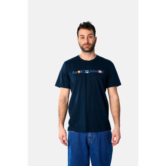 Ανδρικό T-shirt PACO&CO 2531040 NAVY