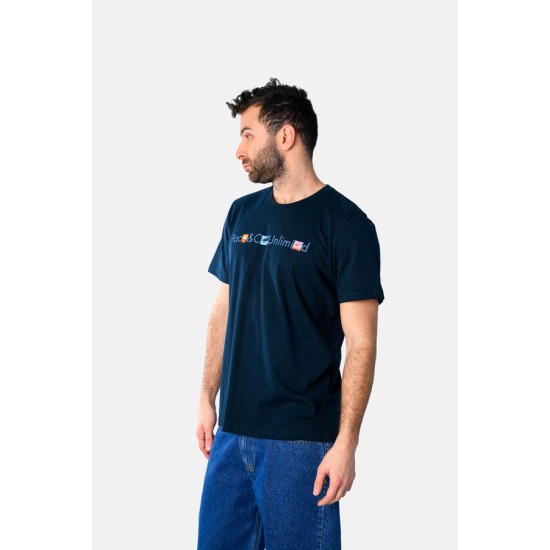Ανδρικό T-shirt PACO&CO 2531040 NAVY