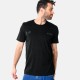 Ανδρικό T-shirt PACO&CO 2531032 BLACK Κανονική γραμμή- Cotton