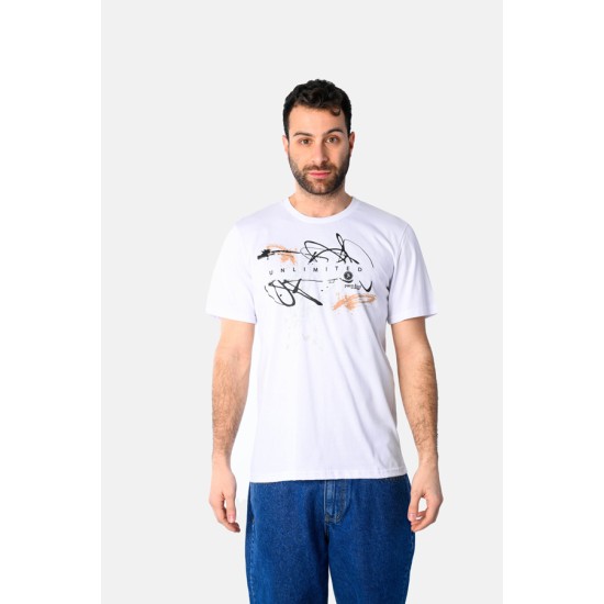 Ανδρικό T-shirt PACO&CO 2531044 WHITE
