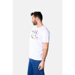Ανδρικό T-shirt PACO&CO 2531044 WHITE