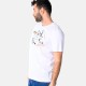 Ανδρικό T-shirt PACO&CO 2531044 WHITE