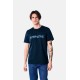 Ανδρικό T-shirt PACO&CO 2531057 NAVY Κανονική γραμμή- Cotton