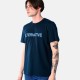 Ανδρικό T-shirt PACO&CO 2531057 NAVY Κανονική γραμμή- Cotton