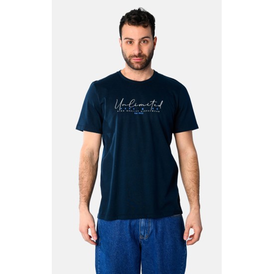 Ανδρικό T-shirt PACO&CO 2531036 NAVY