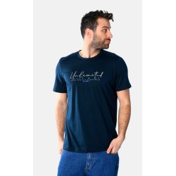 Ανδρικό T-shirt PACO&CO 2531036 NAVY