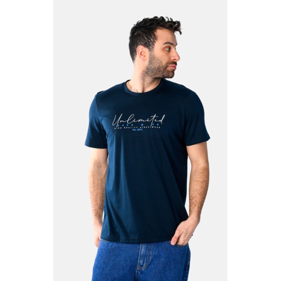 Ανδρικό T-shirt PACO&CO 2531036 NAVY