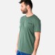 Ανδρικό T-shirt PACO&CO 2531032 GREEN Κανονική γραμμή- Cotton