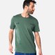 Ανδρικό T-shirt PACO&CO 2531032 GREEN Κανονική γραμμή- Cotton