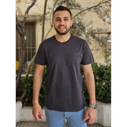 Ανδρικό T-shirt PACO&CO 2531032 GREY Κανονική γραμμή- Cotton