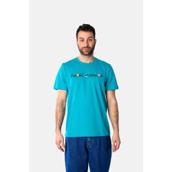 Ανδρικό T-shirt PACO&CO 2531040 DEEP TEAL