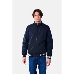 Ανδρικό  μπουφάν διπλή όψεως PACO&CO 2548201 NAVY-BEIGE