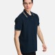 Ανδρική Μπλούζα Polo PACO&CO 2431090 NAVY Κανονική γραμμή