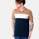 Ανδρική Μπλούζα Polo PACO&CO 2531091 CAMEL Κανονική γραμμή