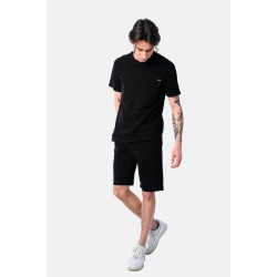 PACO&CO 2531901 BLACK Ανδρικό Καλοκαιρινό Σετ 