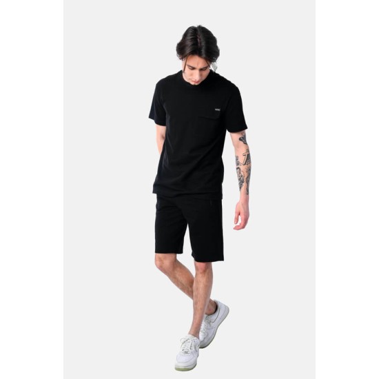 PACO&CO 2531901 BLACK Ανδρικό Καλοκαιρινό Σετ 