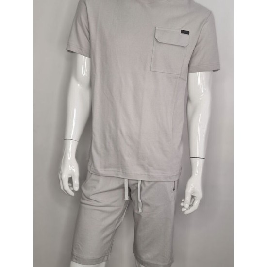 PACO&CO 2531901 LIGHT GREY Ανδρικό Καλοκαιρινό Σετ 