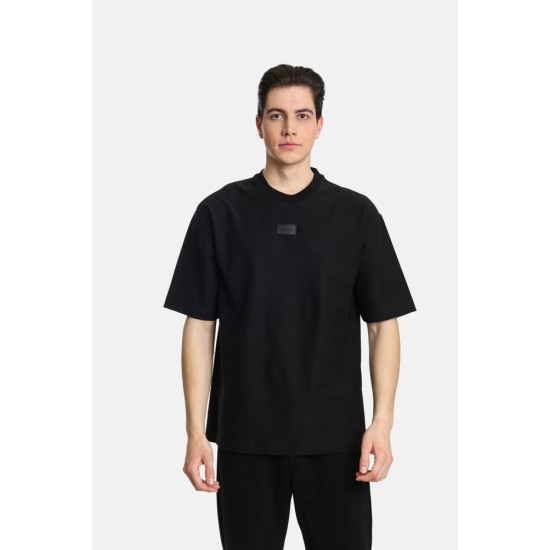 Ανδρικό oversized κοντομάνικο PACO&CO 2431068 BLACK 