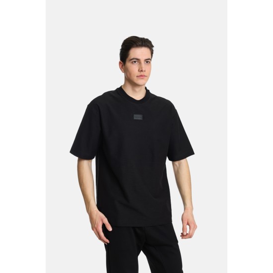 Ανδρικό oversized κοντομάνικο PACO&CO 2431068 BLACK 