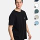 PACO&CO 2431803 BLACK Ανδρικό T-shirt σε φαρδιά γραμμή