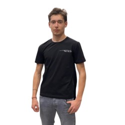 Ανδρικό T-shirt PACO&CO 2531002 BLACK Slim Fit